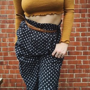 VTG Geometric Western print pants